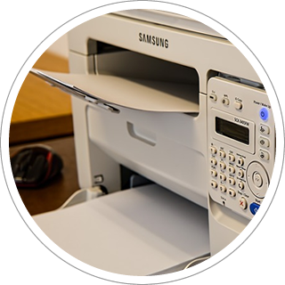 Servicio de impresora y fotocopiadora en el Colegio Mayor Arosa