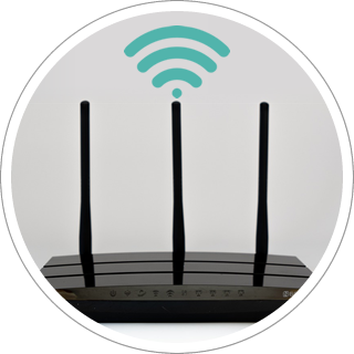 Wifi y conexión rápida en todo el Colegio Mayor Arosa