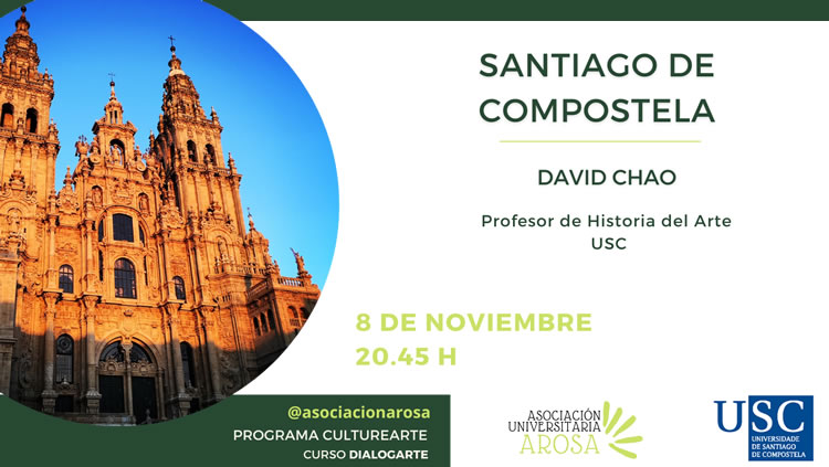 Sesión sobre Santiago y el arte en el Colegio Mayor Arosa