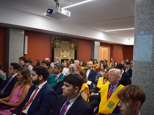 Acto de apertura de Curso en el Colegio Mayor Arosa