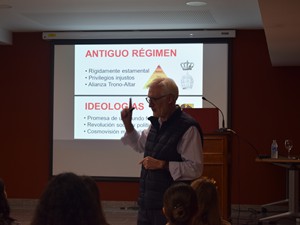 Sesión con J.R. Ayllón en el Colegio Mayor Arosa