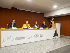 Acto de clausura en el Colegio Mayor Arosa