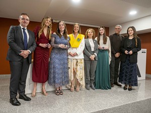 Acto de clausura en el Colegio Mayor Arosa