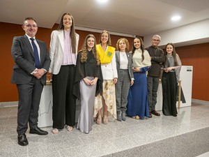 Acto de clausura en el Colegio Mayor Arosa