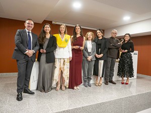 Acto de clausura en el Colegio Mayor Arosa
