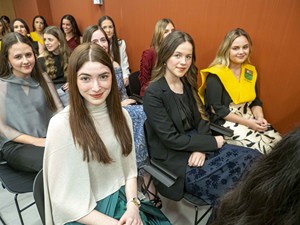 Acto de clausura en el Colegio Mayor Arosa