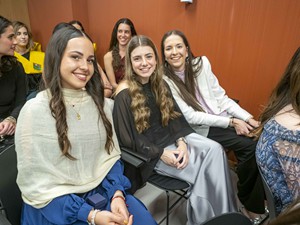 Acto de clausura en el Colegio Mayor Arosa