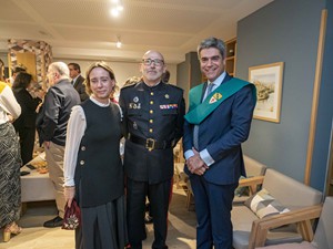Acto de clausura en el Colegio Mayor Arosa