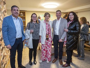 Acto de clausura en el Colegio Mayor Arosa