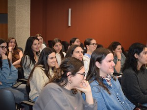Sesión Culturearte con Jesús Fontenla en el Colegio Mayor Arosa