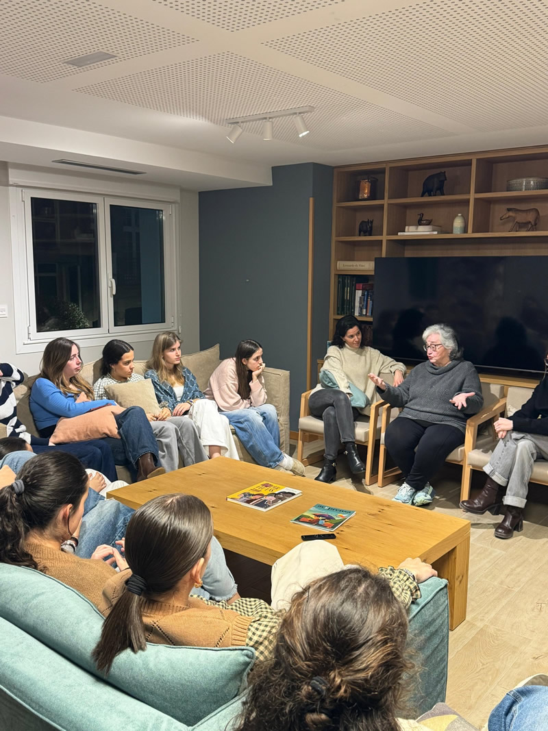 Visita de Roberta (voluntaria)
