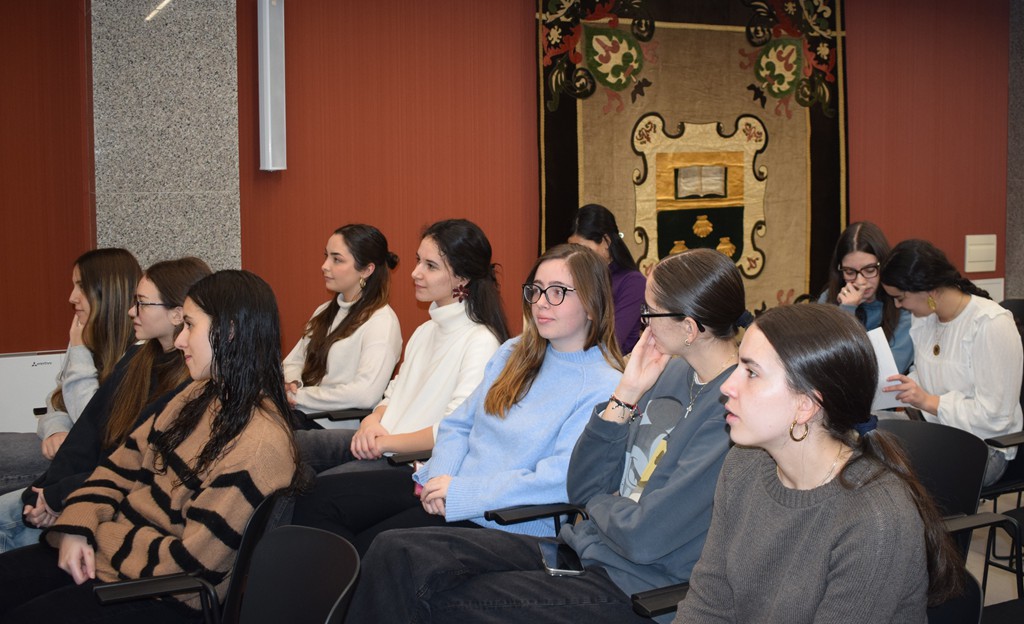 Sesión con el profesor Hueso