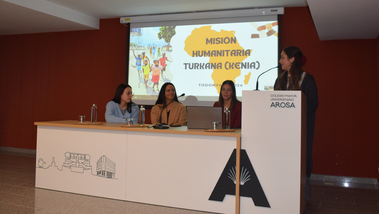 Sesión sobre voluntariado en Africa