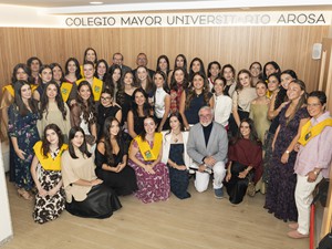 Acto académico de inauguración del curso en el C.M. Arosa