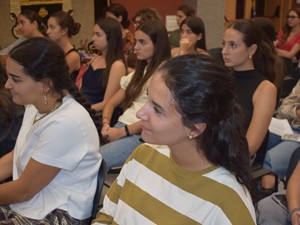 Sesión Culturearte con Miguel Ángel Jordán en el Colegio Mayor Arosa